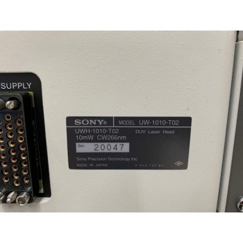 Sony UW-1010-T02 DUV LASER HEAD and UW-1010 DUV Power Supply